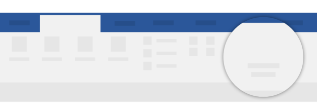 Office ribbon open on the Home tab.